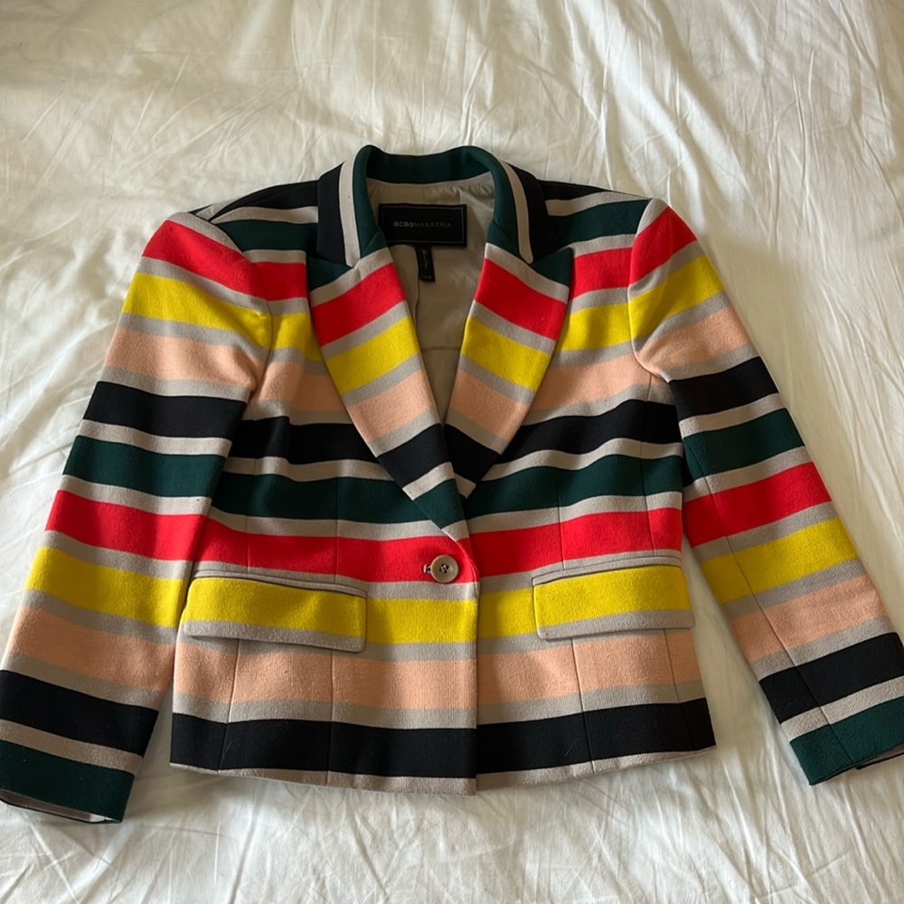 BCBG colorful blazer